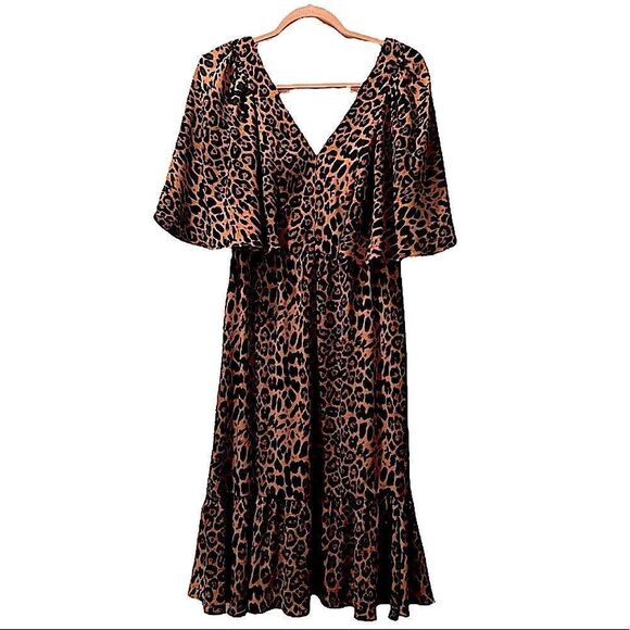 Dress the Population Leopard Dress - Picture 2 of 7